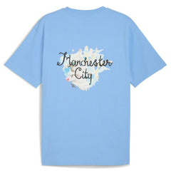 Manchester City x KidSuper 2025 FIFA Club World Cup Graphic T-Shirt - Light Blue sale