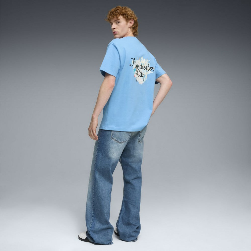 Manchester City x KidSuper 2025 FIFA Club World Cup Graphic T-Shirt - Light Blue sale