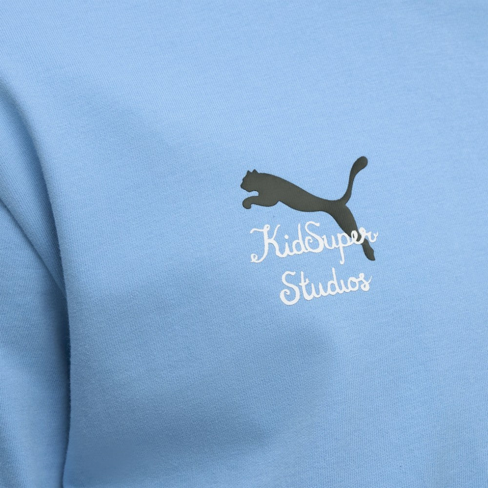 Manchester City x KidSuper 2025 FIFA Club World Cup Graphic T-Shirt - Light Blue sale