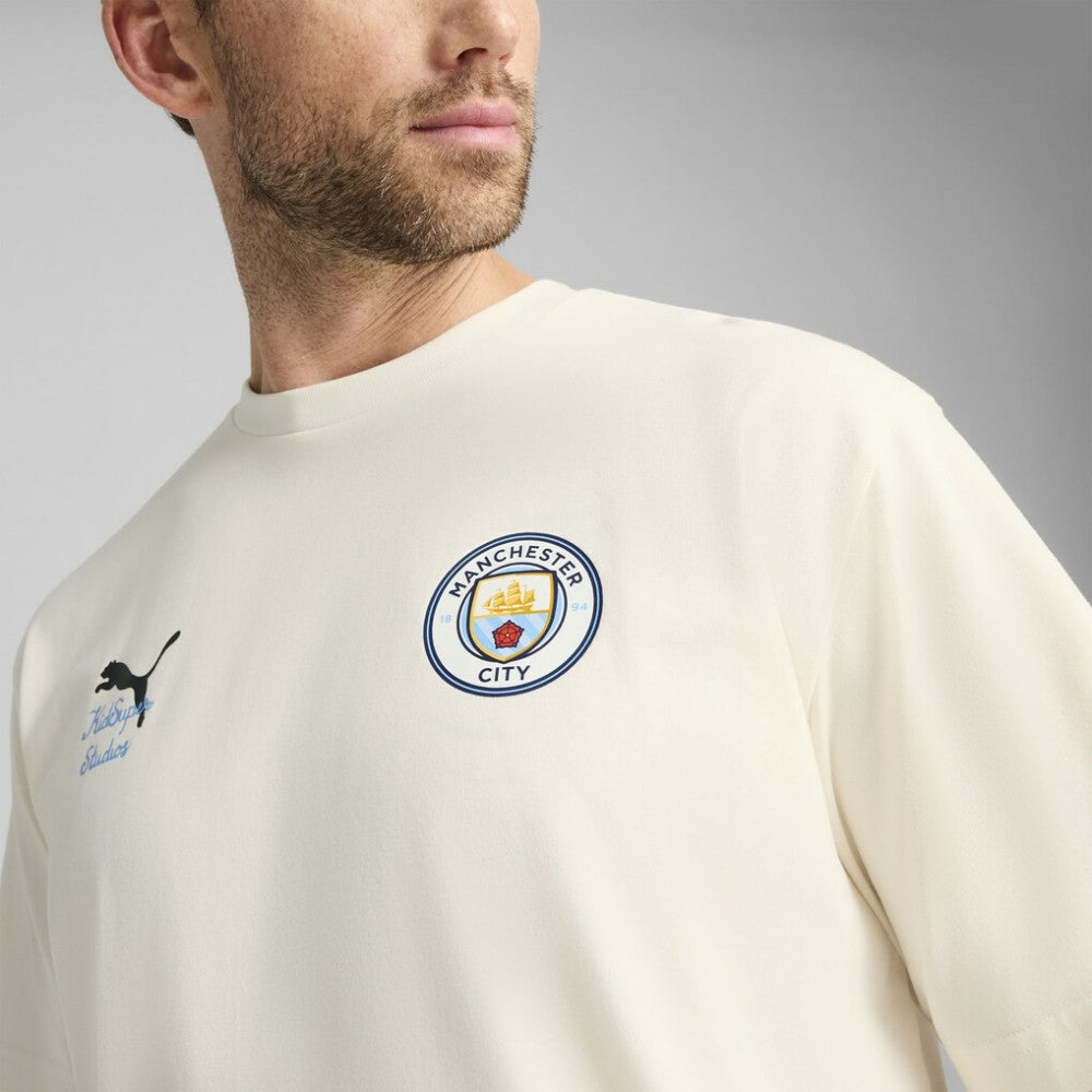 Manchester City x KidSuper 2025 FIFA Club World Cup Graphic T-Shirt - White on sale