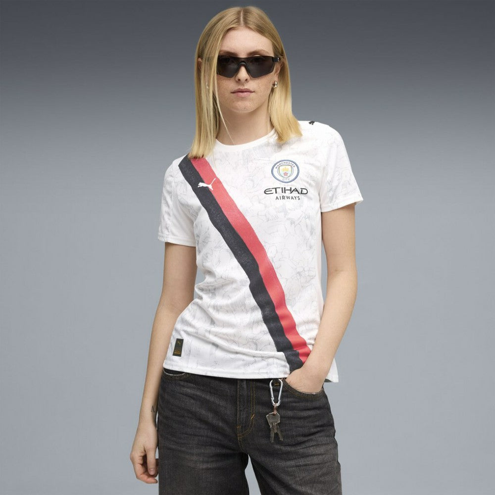 Manchester City x KidSuper Women's 2025 FIFA Club World Cup Replica Jersey - White cheap