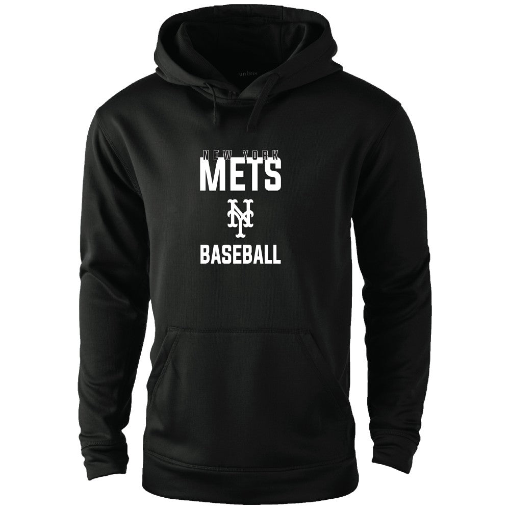 New York Mets Dunbrooke Champion Pullover Hoodie Black