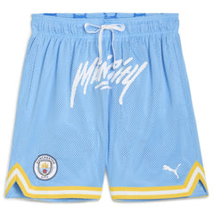 Manchester City 2025 FIFA Club World Cup Hoops Reversible Shorts - Light Blue for sale