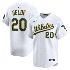 Zack Gelof Athletics Home Limited Player Jersey White