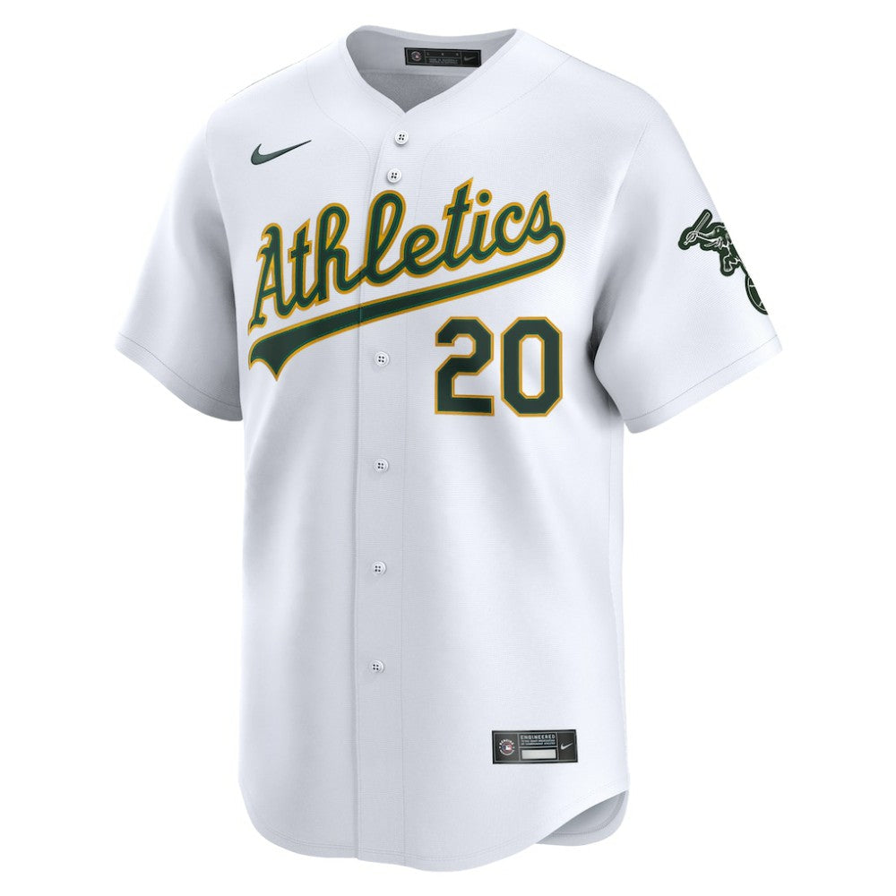 Zack Gelof Athletics Home Limited Player Jersey White