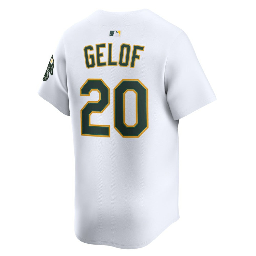 Zack Gelof Athletics Home Limited Player Jersey White