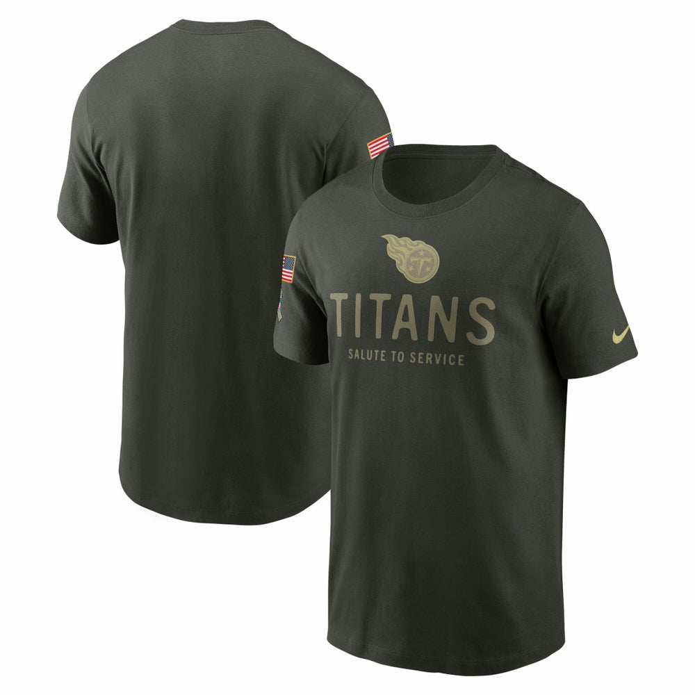 Tennessee Titans 2025 Salute to Service Sideline Primary Edge Dri-FIT T-Shirt - Forest Green cheap