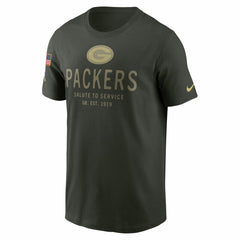 Green Bay Packers 2025 Salute to Service Sideline Primary Edge Dri-FIT T-Shirt - Forest Green discount