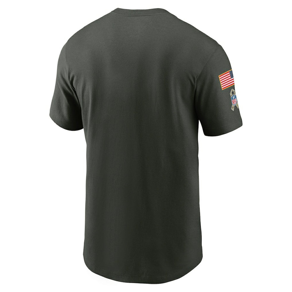 Cleveland Browns 2025 Salute to Service Sideline Primary Edge Dri-FIT T-Shirt - Forest Green online