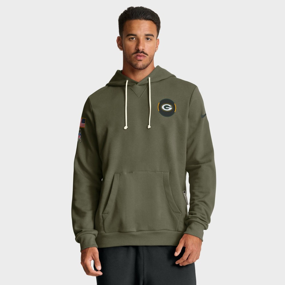 Green Bay Packers 2025 Salute to Service Sideline Standard Issue Dri-FIT Hoodie - Olive online