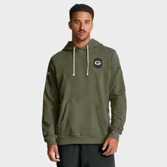 Green Bay Packers 2025 Salute to Service Sideline Standard Issue Dri-FIT Hoodie - Olive online
