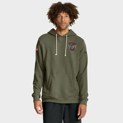 Houston Texans 2025 Salute to Service Sideline Standard Issue Dri-FIT Hoodie - Olive cheap