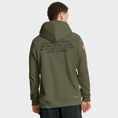 Jacksonville Jaguars 2025 Salute to Service Sideline Standard Issue Dri-FIT Hoodie - Olive online