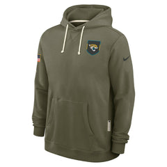 Jacksonville Jaguars 2025 Salute to Service Sideline Standard Issue Dri-FIT Hoodie - Olive online