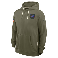 Buffalo Bills 2025 Salute to Service Sideline Standard Issue Dri-FIT Hoodie - Olive sale