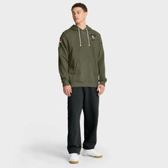 Minnesota Vikings 2025 Salute to Service Sideline Standard Issue Dri-FIT Hoodie - Olive sale