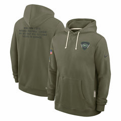 New York Jets 2025 Salute to Service Sideline Standard Issue Dri-FIT Hoodie - Olive outlet