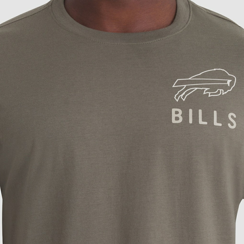 Buffalo Bills 2025 Salute to Service Sideline Long Sleeve T-Shirt - Olive for sale