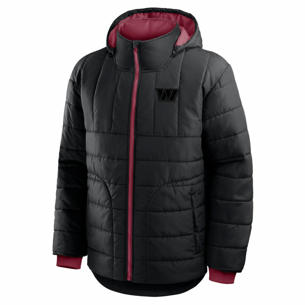 Washington Commanders Full-Zip Hooded Jacket - Black for sale