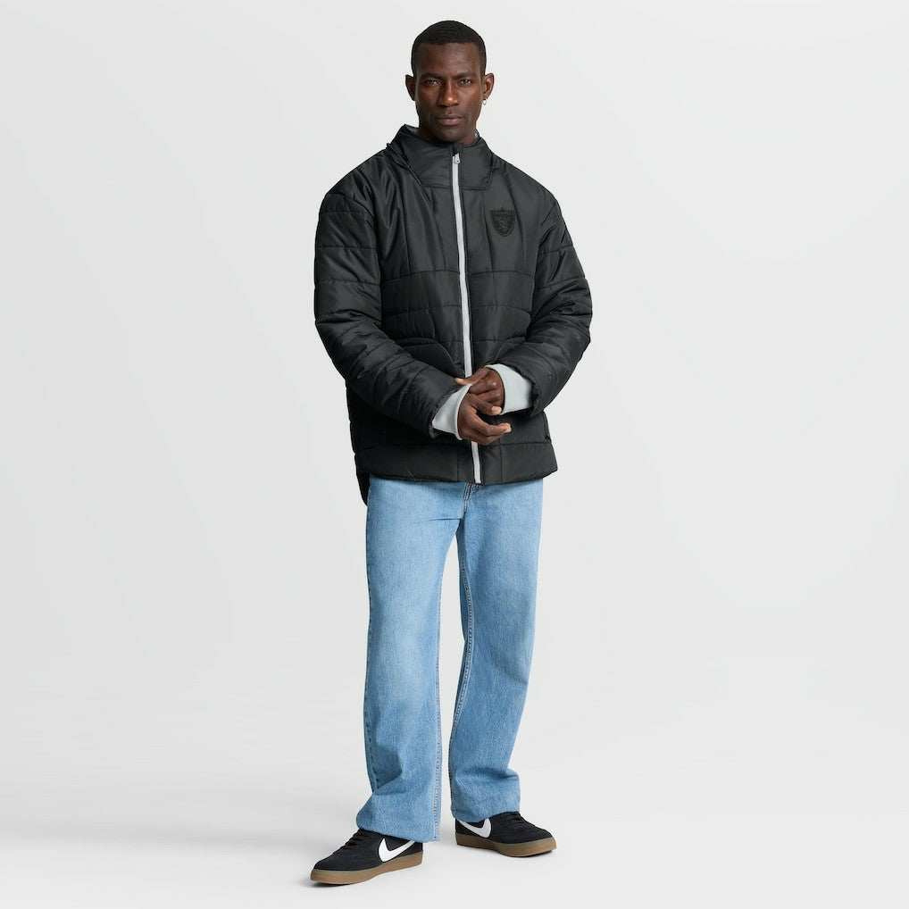 Las Vegas Raiders Full-Zip Hooded Jacket - Black on sale