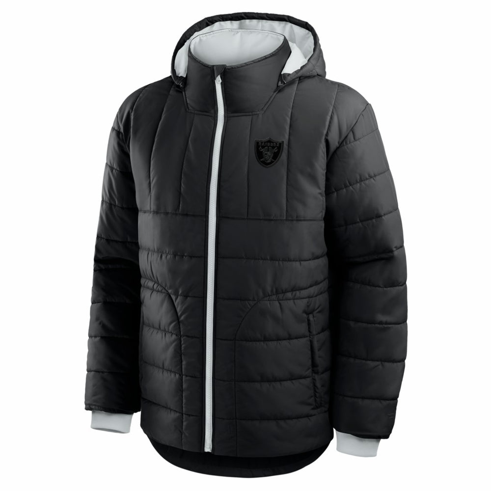 Las Vegas Raiders Full-Zip Hooded Jacket - Black on sale