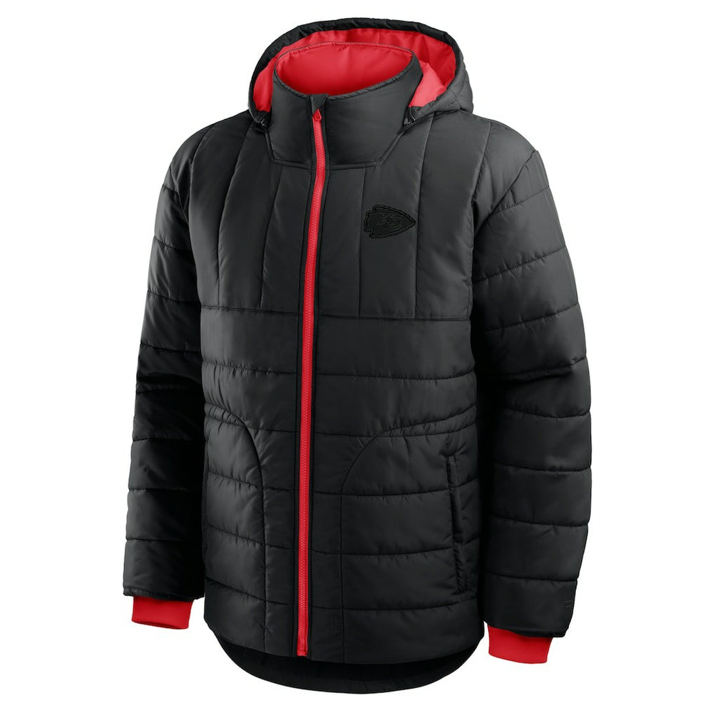 Kansas City Chiefs Full-Zip Hooded Jacket - Black outlet