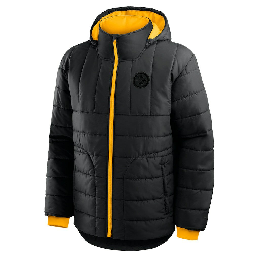 Pittsburgh Steelers Full-Zip Hooded Jacket - Black cheap