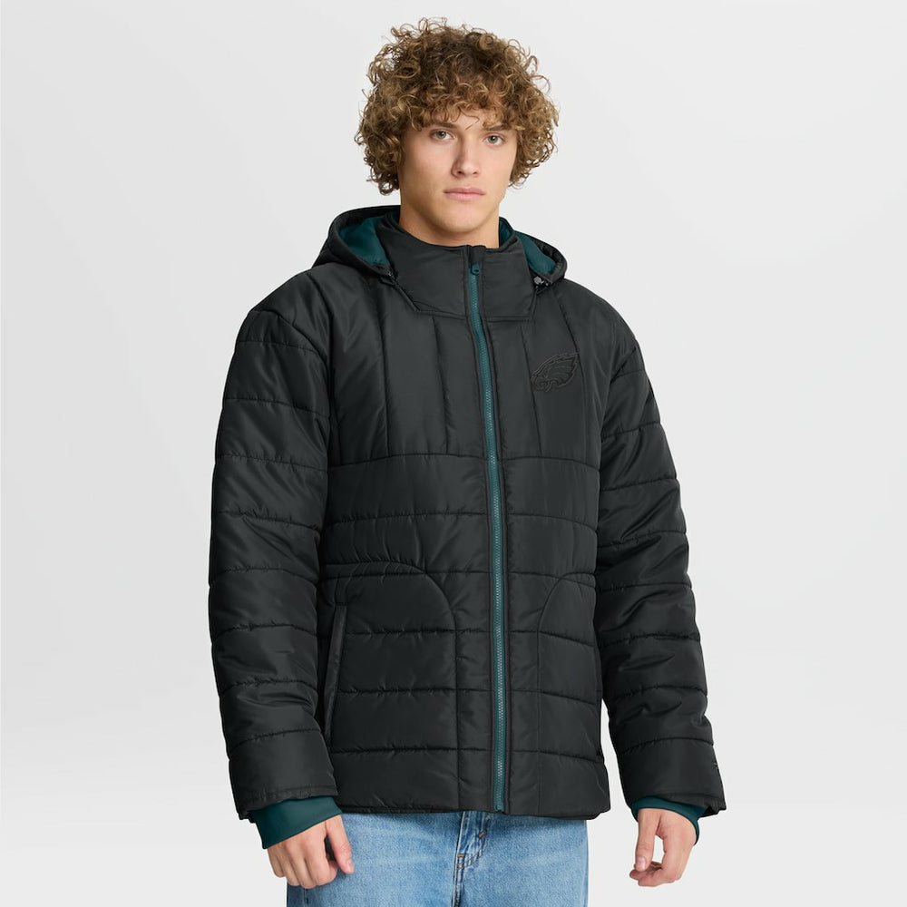 Philadelphia Eagles Full-Zip Hooded Jacket - Black discount