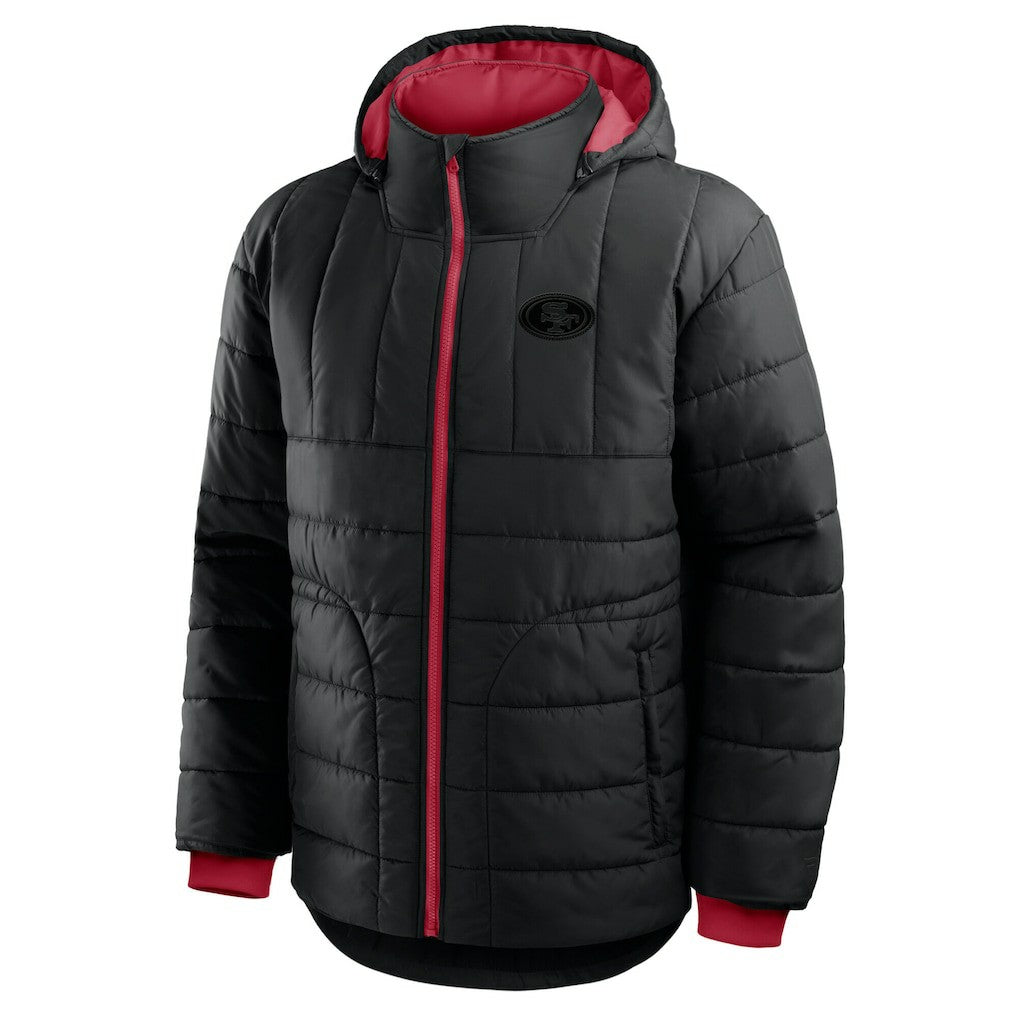 San Francisco 49ers Full-Zip Hooded Jacket - Black online