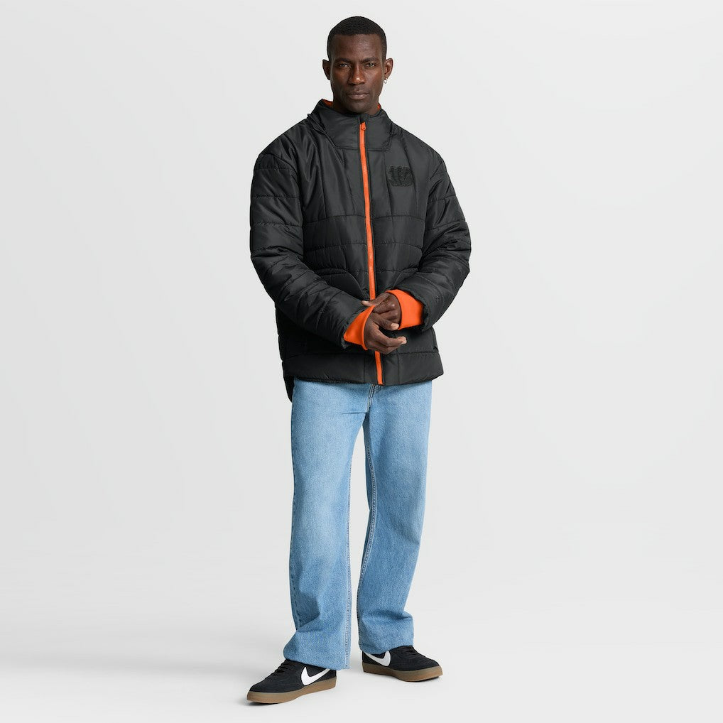 Cincinnati Bengals Full-Zip Hooded Jacket - Black on sale