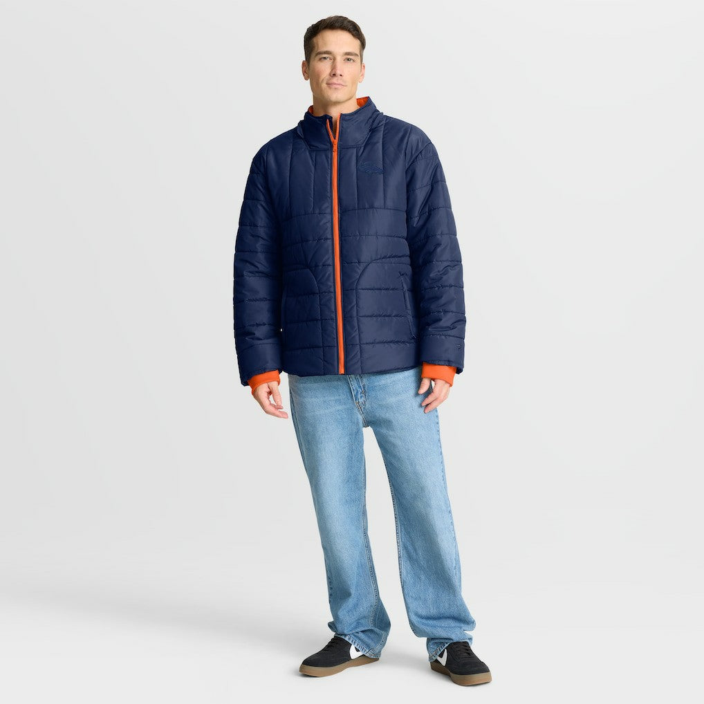 Denver Broncos Full-Zip Hooded Jacket - Navy online