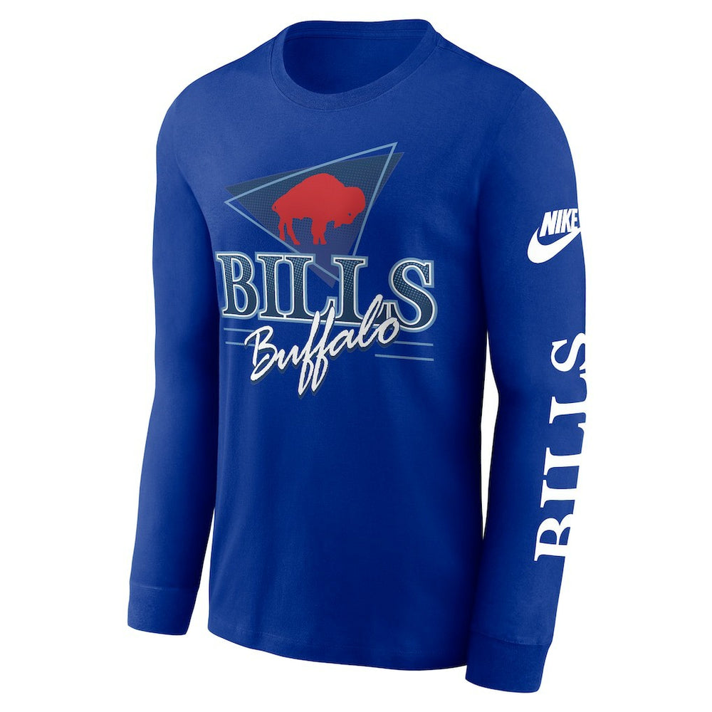 Buffalo Bills Rewind Long Sleeve T-Shirt - Royal sale