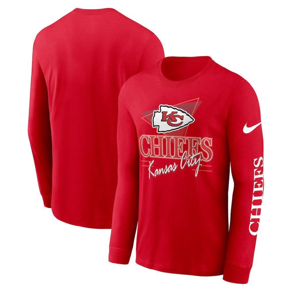 Kansas City Chiefs Rewind Long Sleeve T-Shirt - Red online