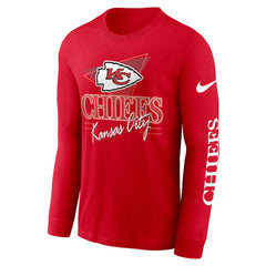 Kansas City Chiefs Rewind Long Sleeve T-Shirt - Red online