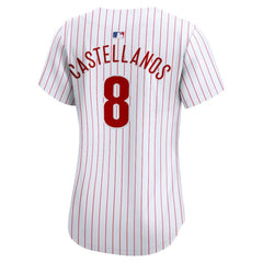 Nick Castellanos Philadelphia Phillies Women's Home Limited Player Jersey White