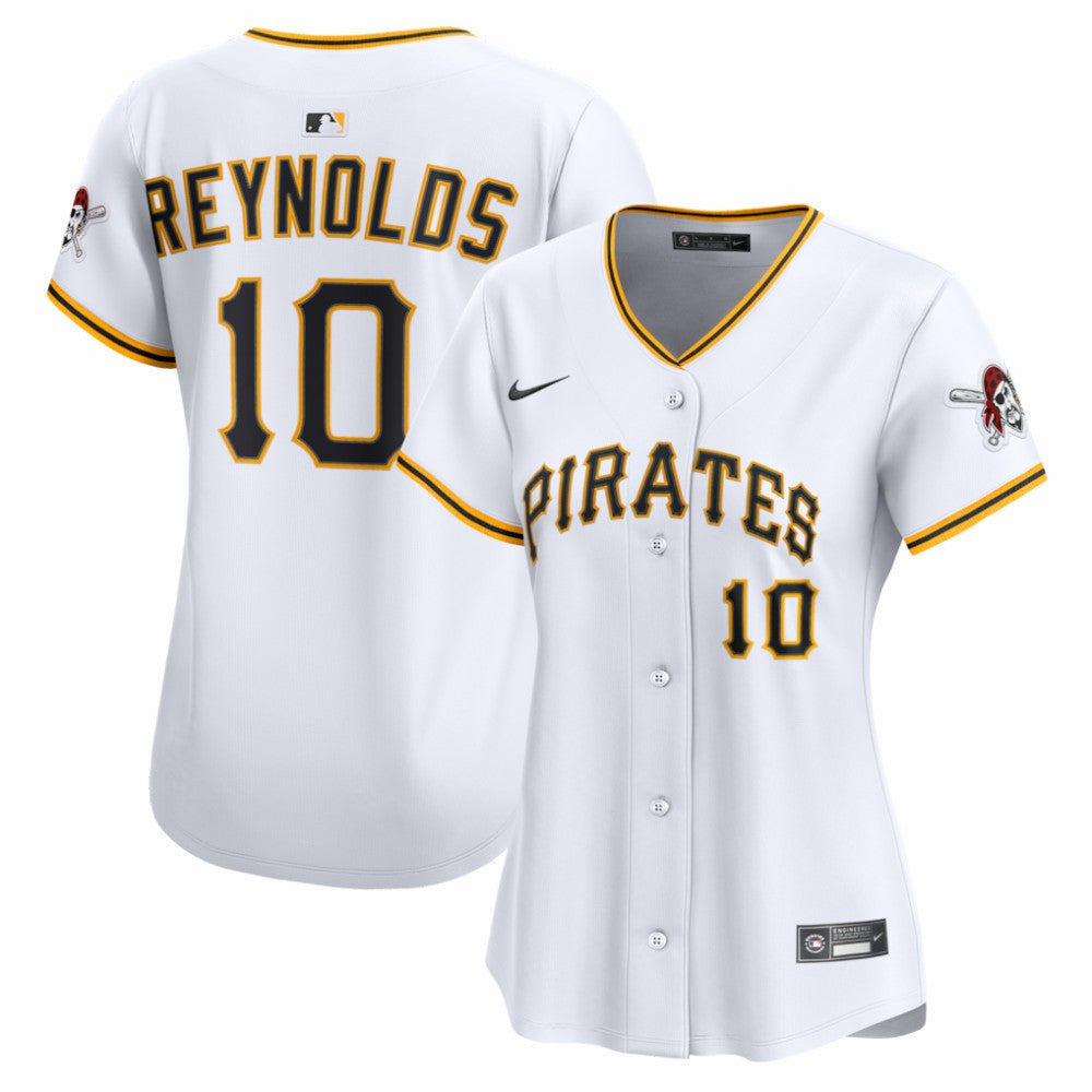 Bryan Reynolds Pittsburgh Pirates Women's Home Limited Player Jersey White