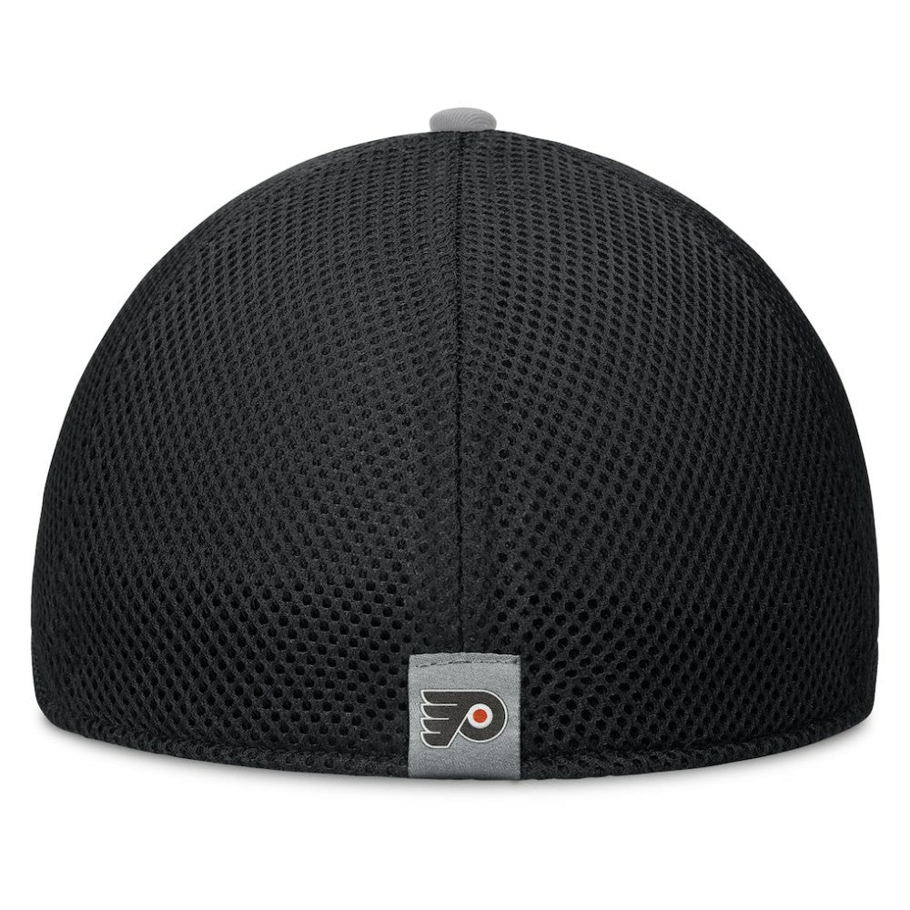 Philadelphia Flyers Fanatics Fundamentals Span Flex Hat - Black Hats