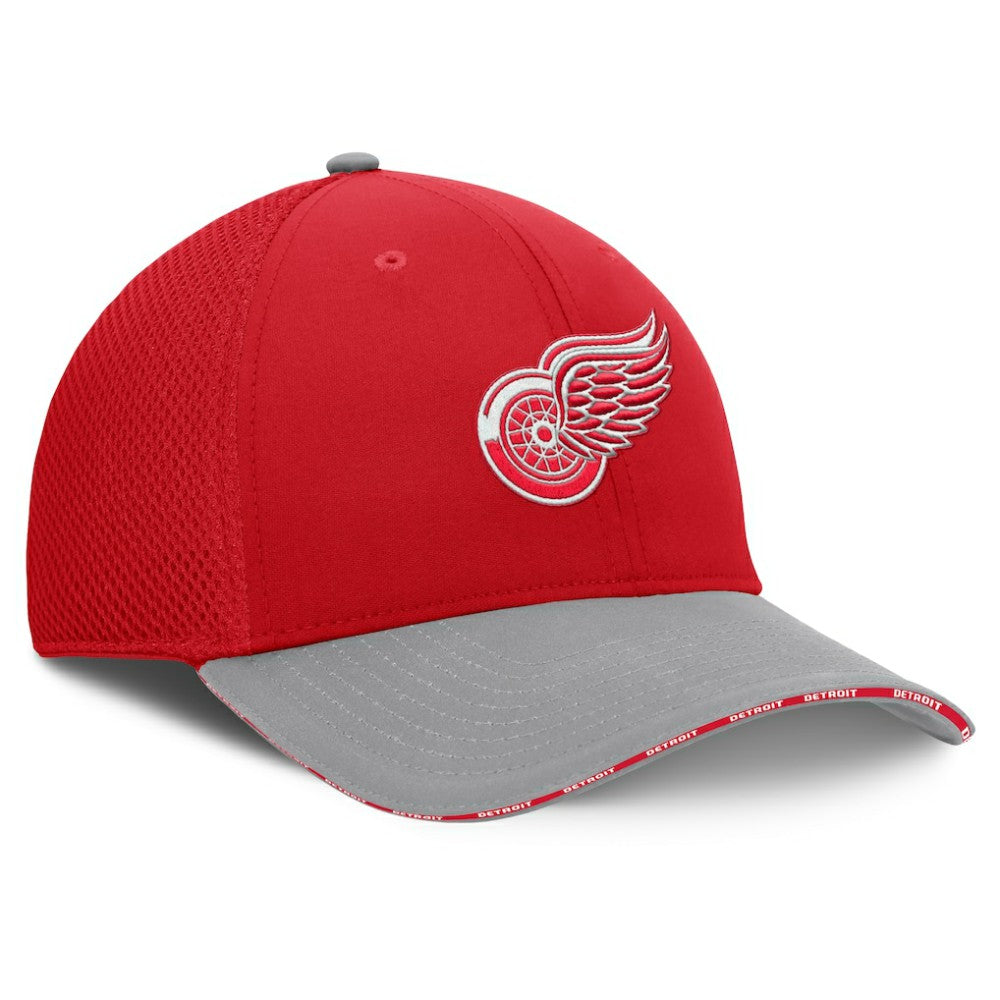 Detroit Red Wings Fanatics Fundamentals Span Flex Hat - Red Hats