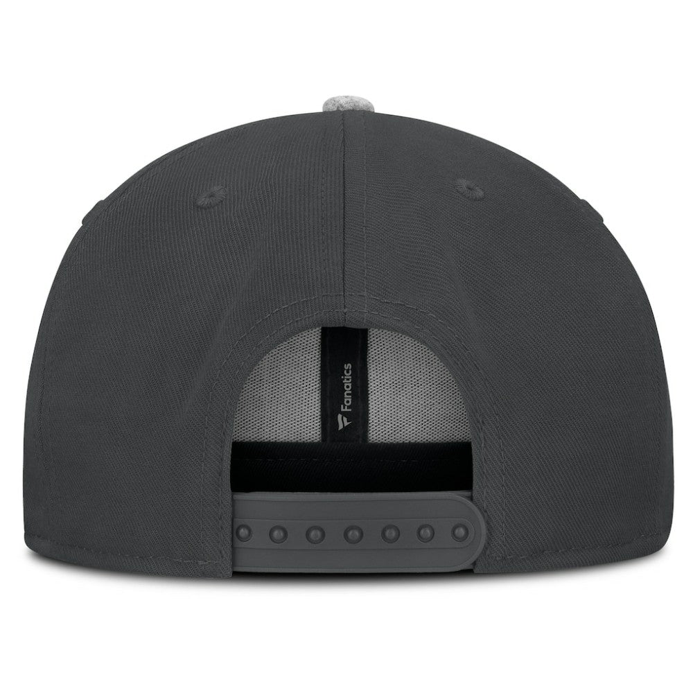 Vegas Golden Knights Fanatics Fundamentals Loden Snapback Hat - Charcoal Hats