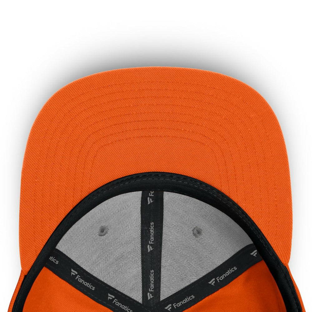 Anaheim Ducks Fanatics Fundamentals Loden Snapback Hat - Orange Hats