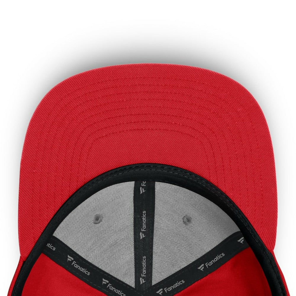 Detroit Red Wings Fanatics Fundamentals Loden Snapback Hat - Red Hats