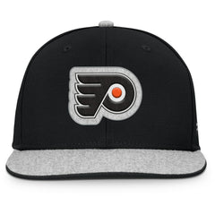 Philadelphia Flyers Fanatics Fundamentals Loden Snapback Hat - Black Hats