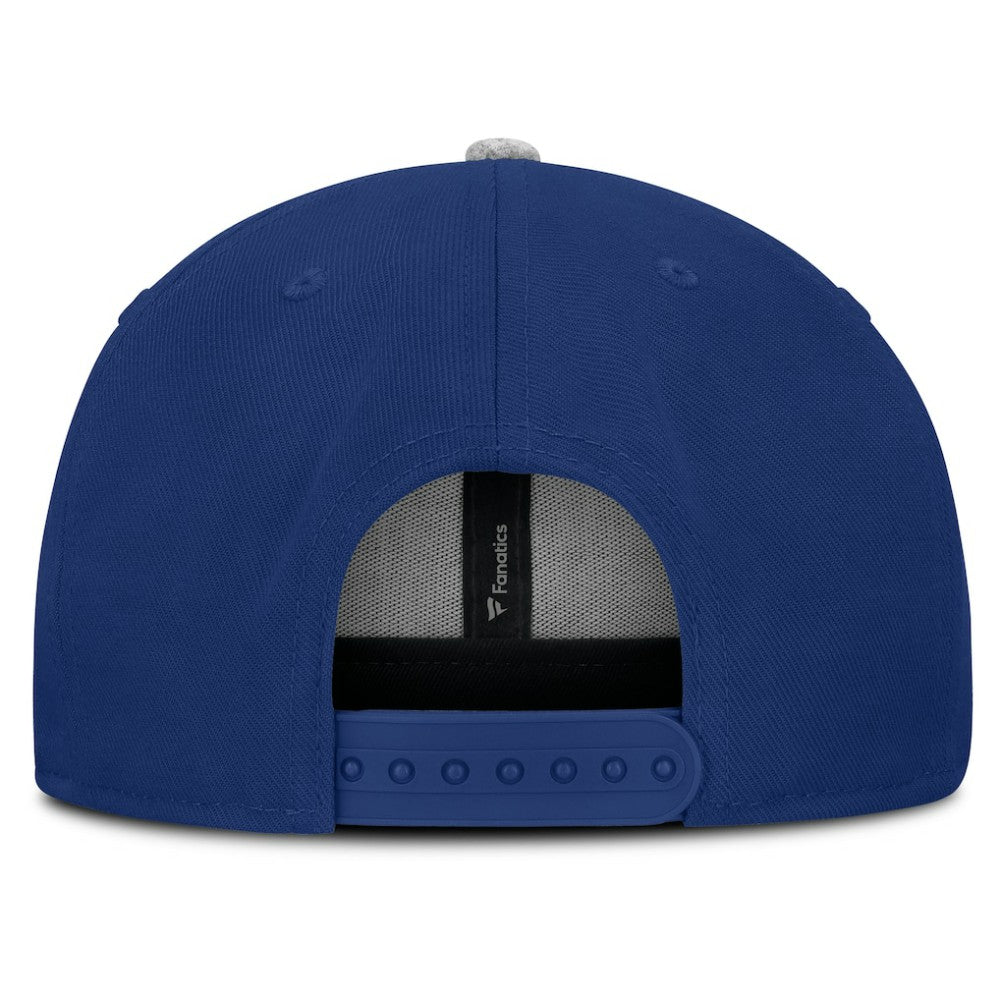 Tampa Bay Lightning Fanatics Fundamentals Loden Snapback Hat - Blue Hats