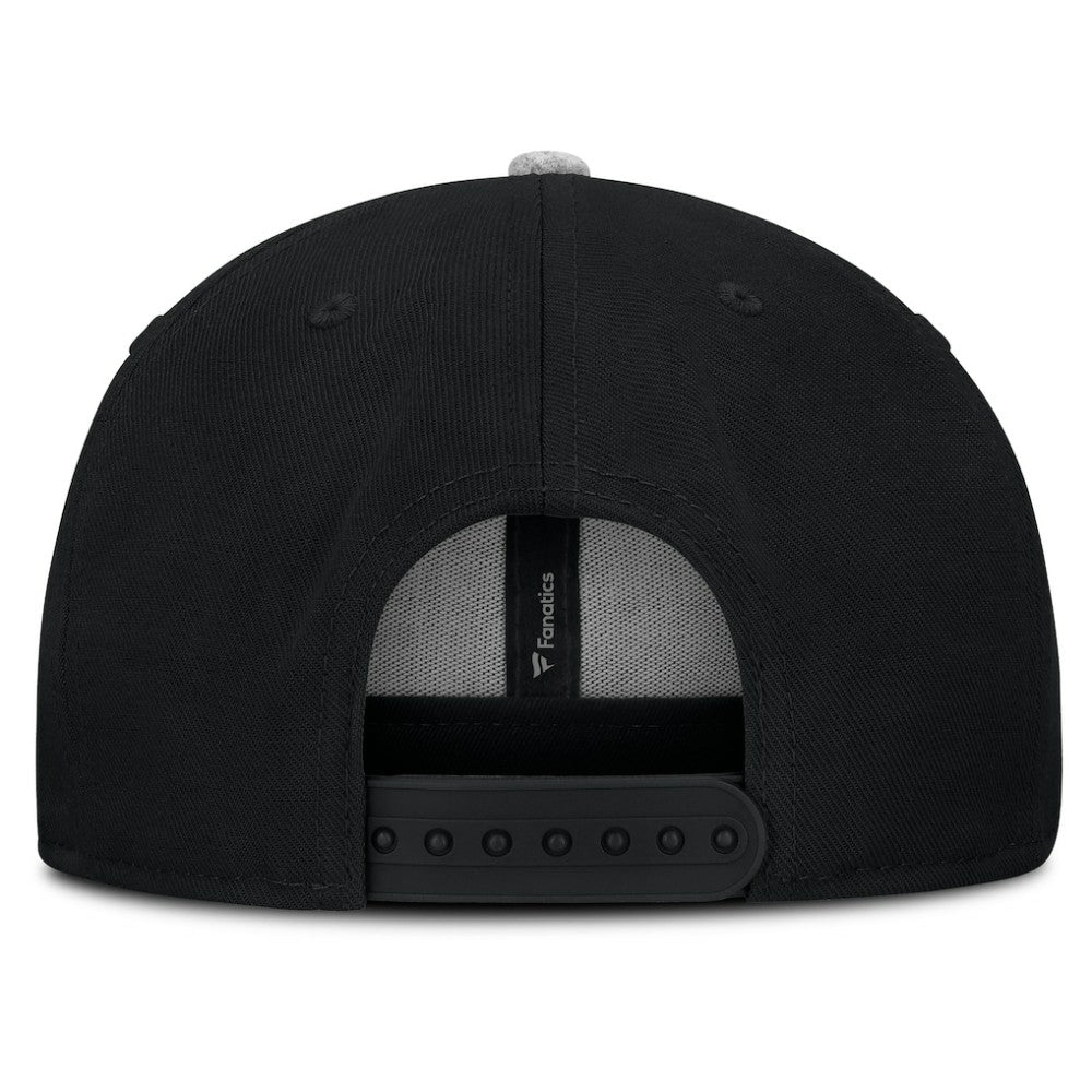 Boston Bruins Fanatics Fundamentals Loden Snapback Hat - Black Hats