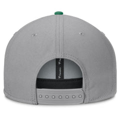 Dallas Stars Fanatics Fundamentals Duo Split Logo Snapback Hat - Gray Hats