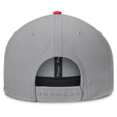 New Jersey Devils Fanatics Fundamentals Duo Split Logo Snapback Hat - Gray Jerseys