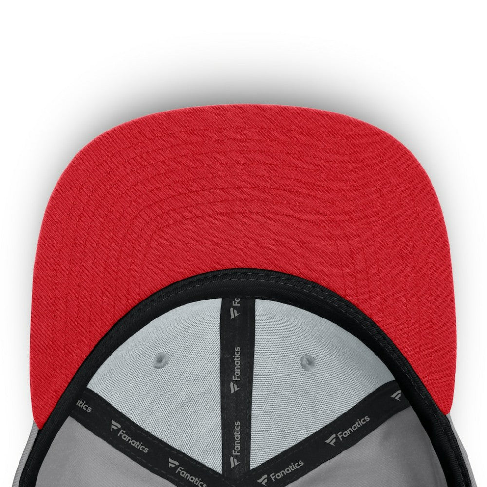 New Jersey Devils Fanatics Fundamentals Duo Split Logo Snapback Hat - Gray Jerseys