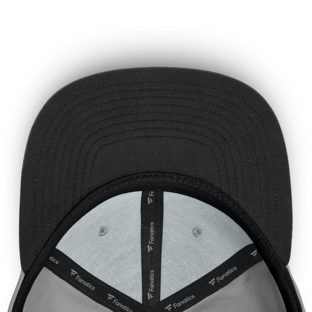 San Jose Sharks Fanatics Fundamentals Duo Split Logo Snapback Hat - Gray Hats
