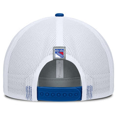 New York Rangers Fanatics Fundamental Adapt Trucker Adjustable Hat - Gray/Blue Hats