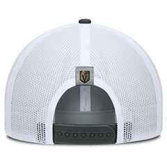Vegas Golden Knights Fanatics Fundamental Adapt Trucker Adjustable Hat - Gray/Charcoal Hats